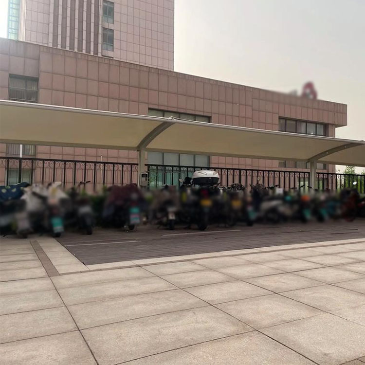 灯塔市膜结构电动车棚